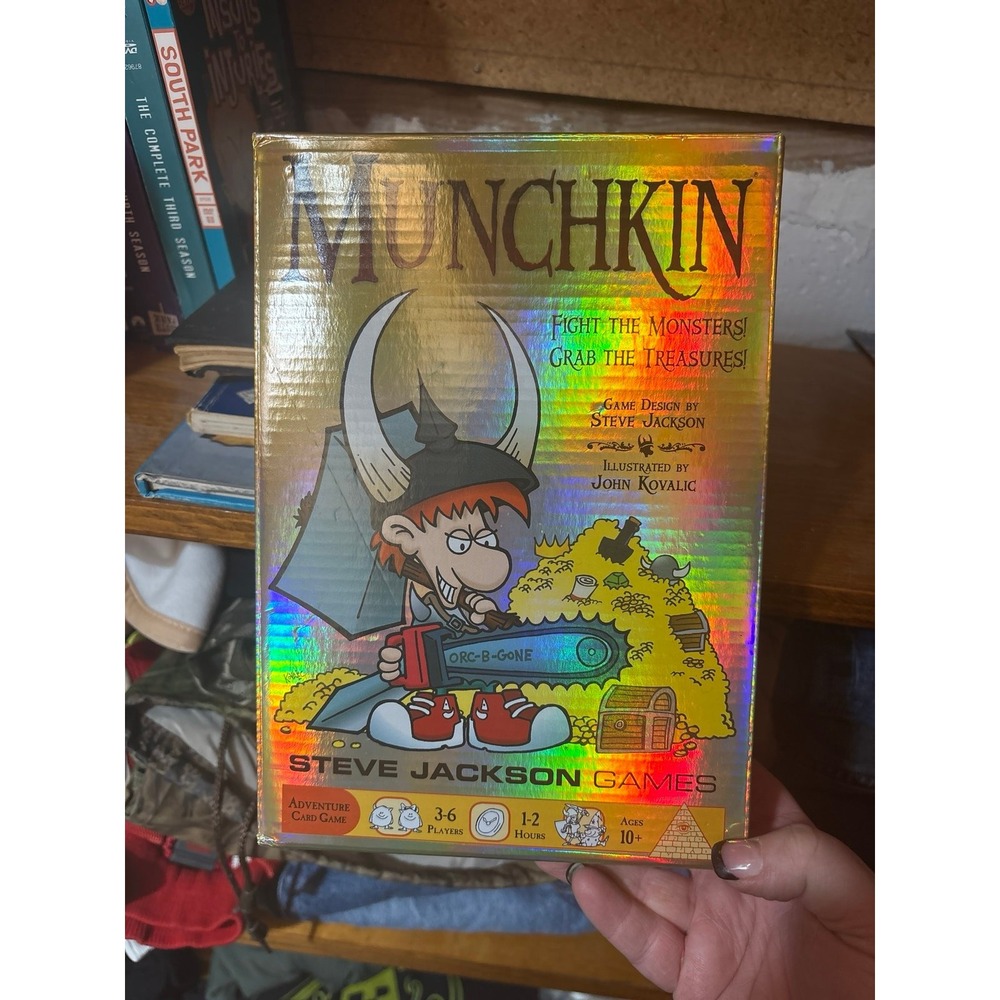 Munchkin Steve Jackson Games Adventure Card Game 2014 Sealed Cards